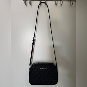 Michael Kors Black Logo Shoulder Bag